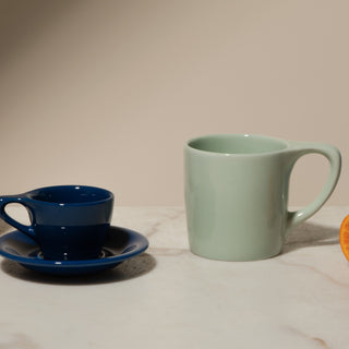 Lino Cups and Saucers