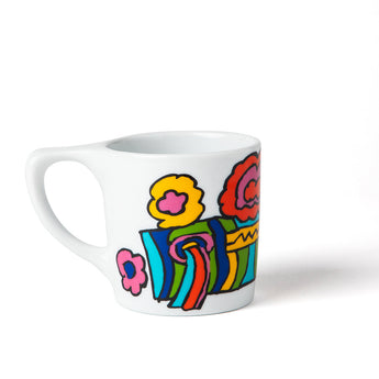 notNeutral x David Wright Lino Mug- "70s Art"