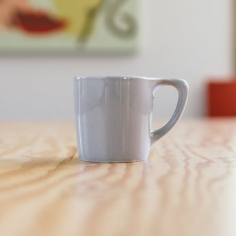 Lino 10oz Mug, Light Gray