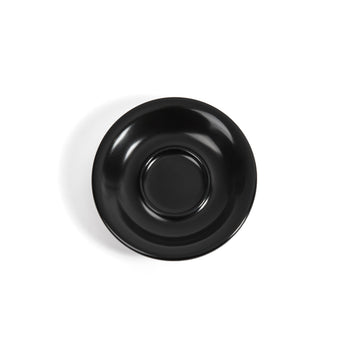 Lino Espresso Saucer, Matte Black