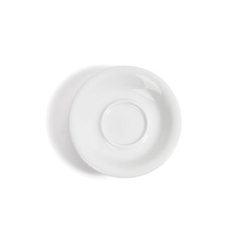 Lino Espresso Saucer, White