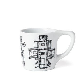 notNeutral x Michael Engebretson Lino Mug - "Class Five"