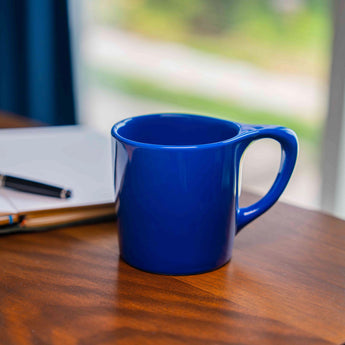 Lino 10oz Mug, Indigo
