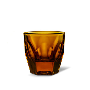 Vero Cortado Glass, Amber