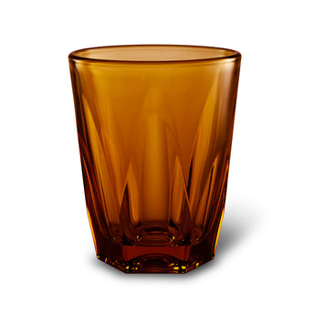 Vero Latte Glass, Amber