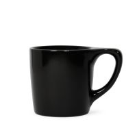 Lino 10oz Coffee Mug, Matte Black - One Dozen