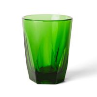 Vero 12oz Latte Glass, Emerald- One Dozen